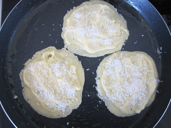 Pancake Rezept - Delikate Röllchen mit Füllung2