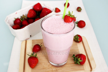 Erdbeer Milchshake Rezept